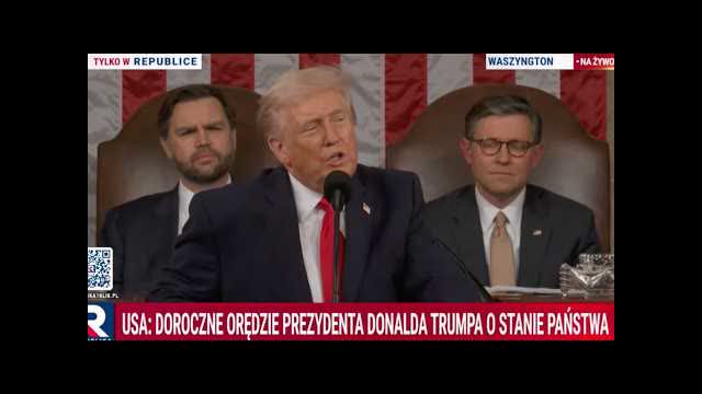 TRUMP WSTRZĄSNĄŁ ŚWIATEM! Historyczne orędzie z Waszyngtonu - Ameryka wybiera wolność!