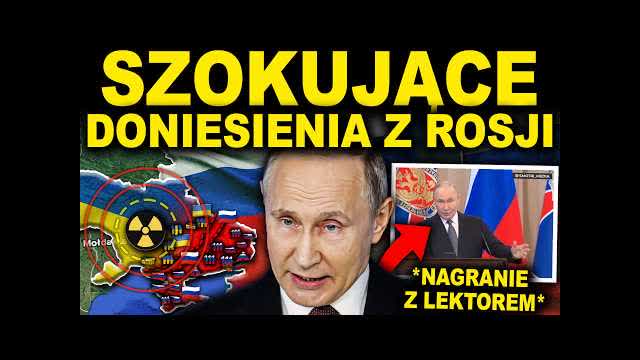 PILNE PRZEMÓWIENIE PUTINA - ROŚNIE ZAGROŻENIE NUKLEARNE