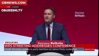Minister zdrowia Wes Streeting