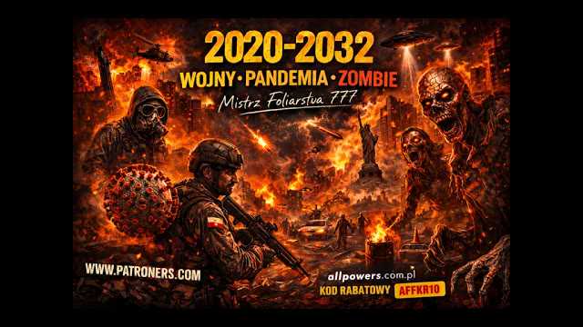 2020-2032 Plandemia Wojna Inwazja UFO Zombie