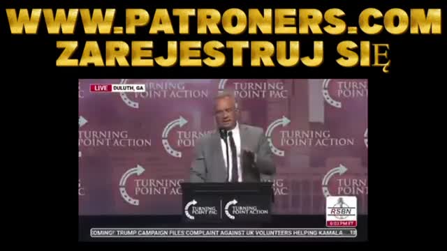 Wystąpienie Roberta F. Kennedy'ego jr