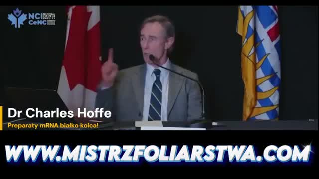 Dr Charles Hoffe preparaty mRNA białko kolca