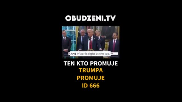 TRUMP PFIZER JEDNO ZŁO