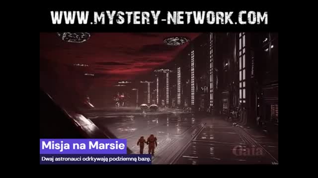 Podziemny port obcych astronauci, ogromne statki i robotyczni strażnicy